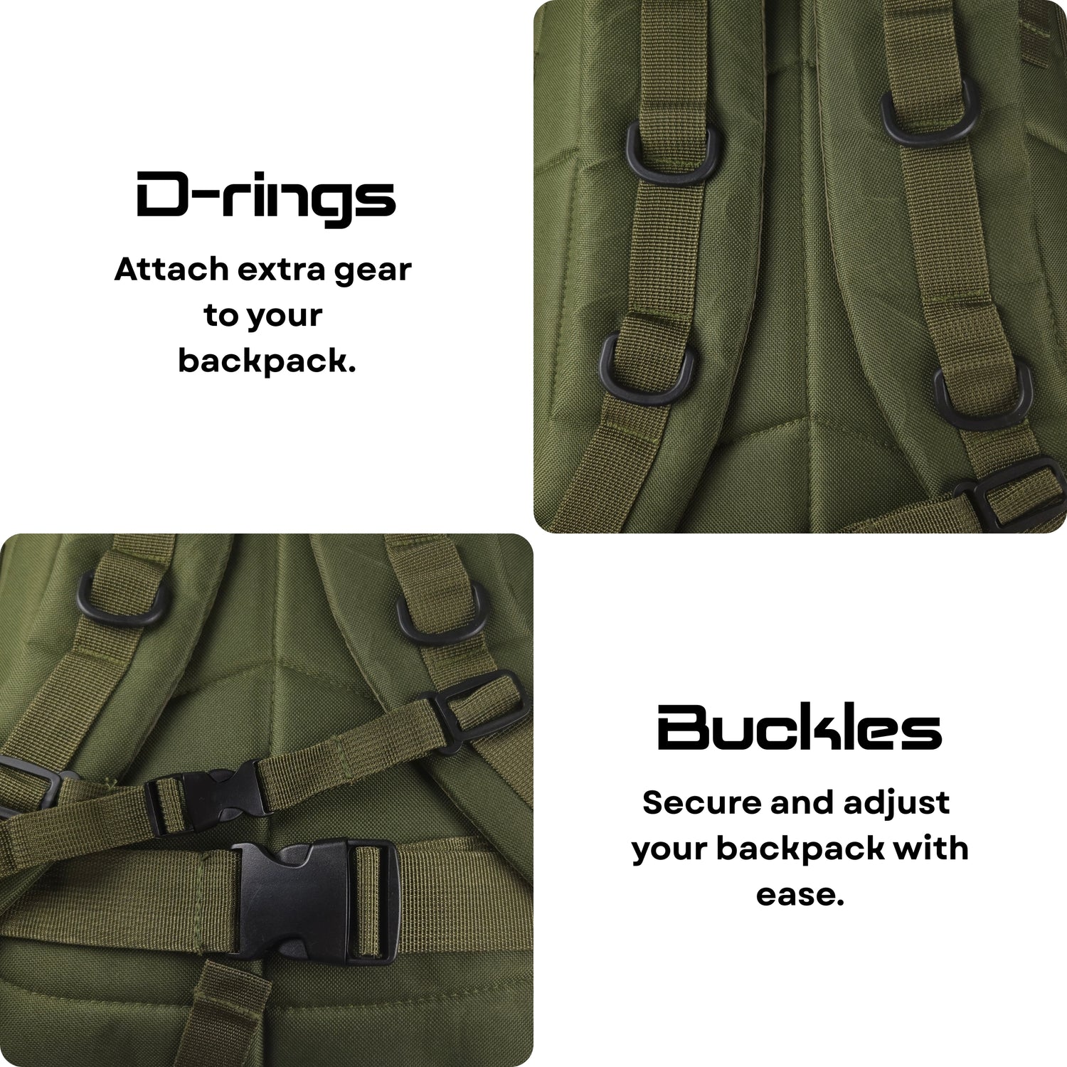 Backpack 55L Leger Groen RAMBUX