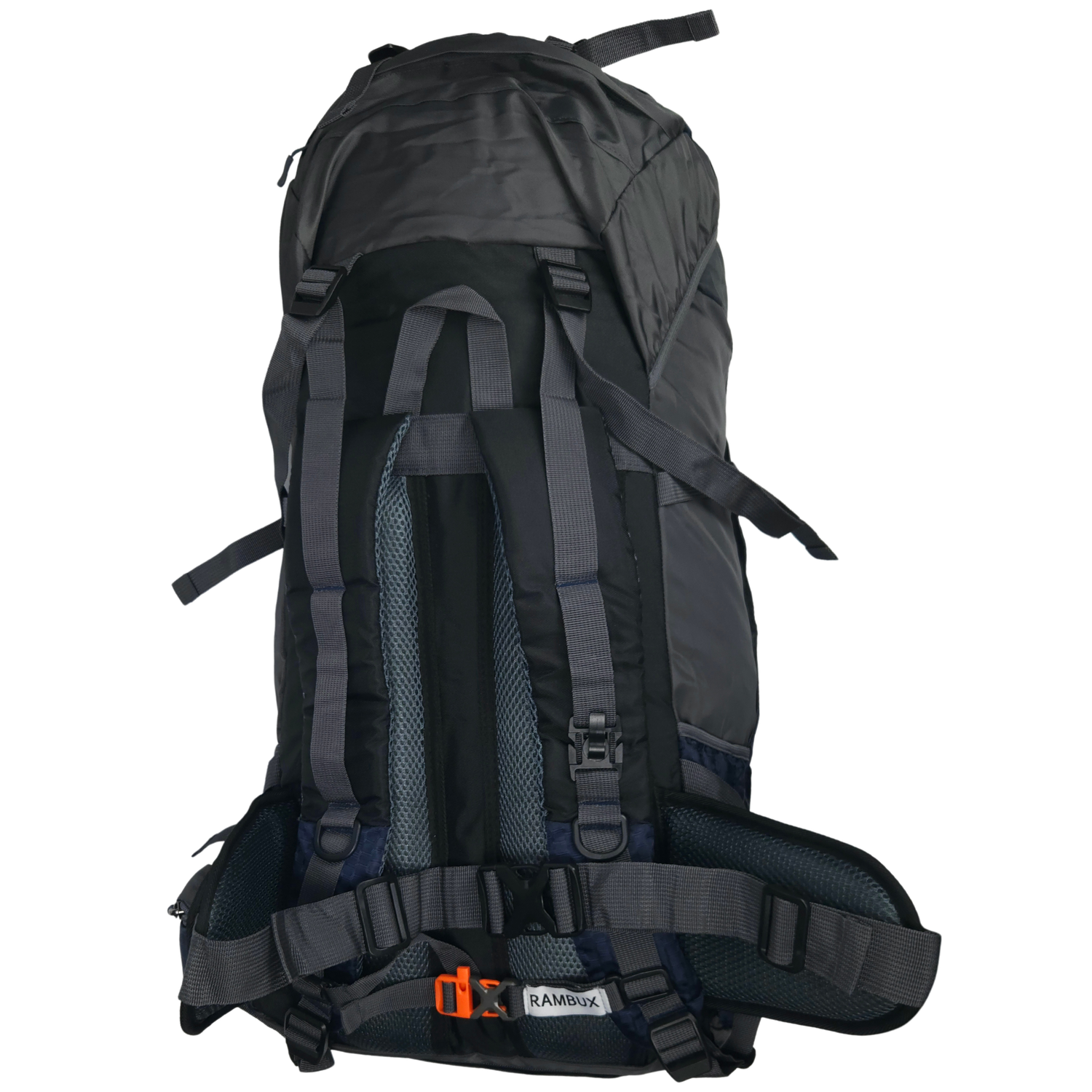 60L Trekking Rugzak Marineblauw