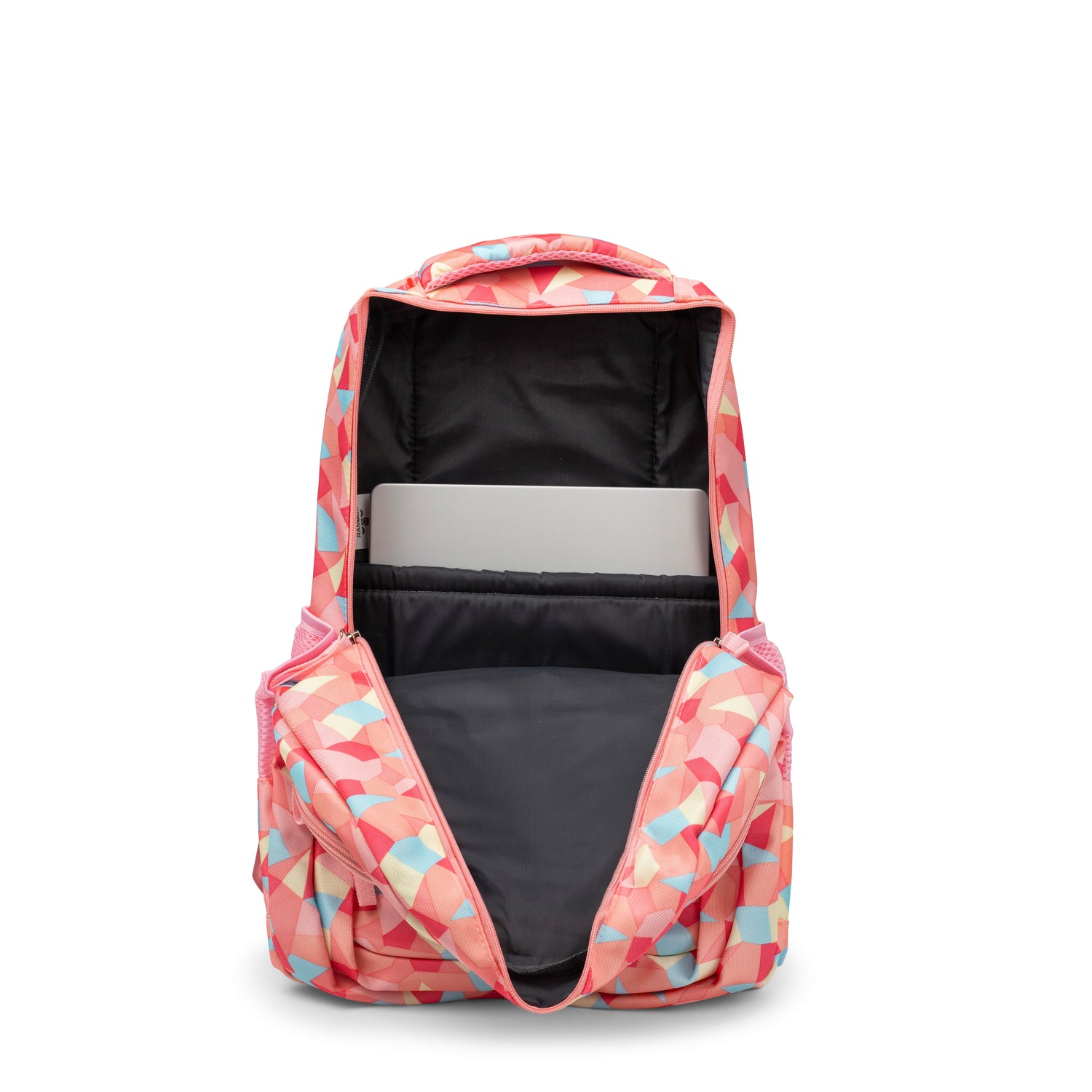 Schooltas Set - Roze Abstract - 3-delig RAMBUX