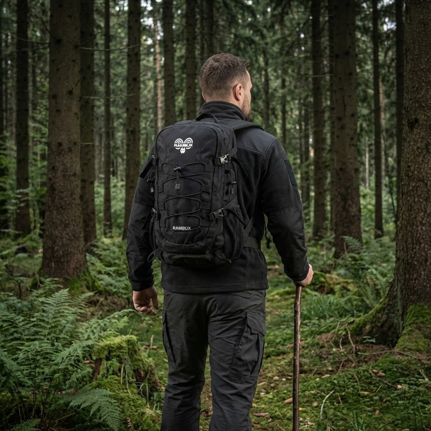 Backpack Outdoor - 40L Noodpakket met Waterzak & Telefoonhoes - PREMIUM