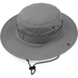 Bucket Hat Heren Grijs