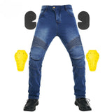 Motorbroek Jeans Blauw met Protectie
