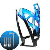 Bidonhouder Fiets - Zwart-Blauw - Lichtgewicht Houder voor Bidon