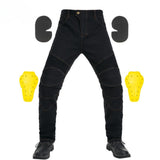 Motorbroek Jeans Zwart met Protectie