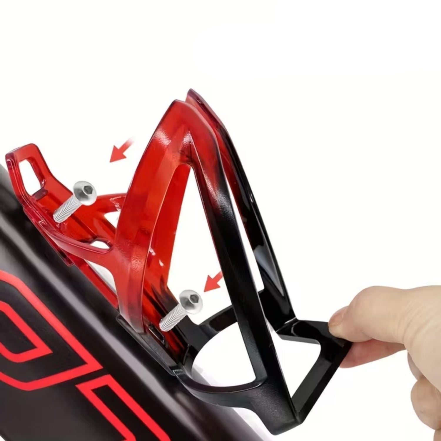 Bidonhouder Fiets - Zwart-Groen - Lichtgewicht Houder voor Bidon