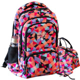Schooltas Abstract Zwart