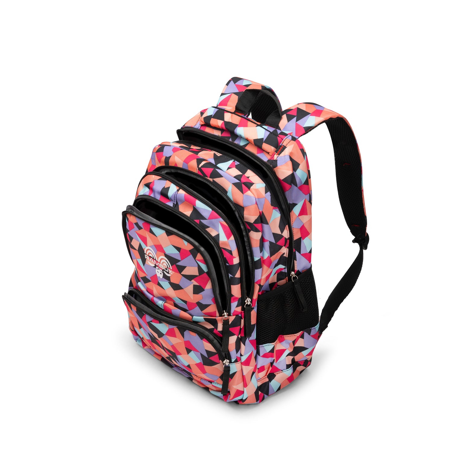Schooltas Abstract Zwart