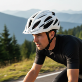 Fietshelm - Mountainbike Helm - Wit  Maat L (59-61cm)