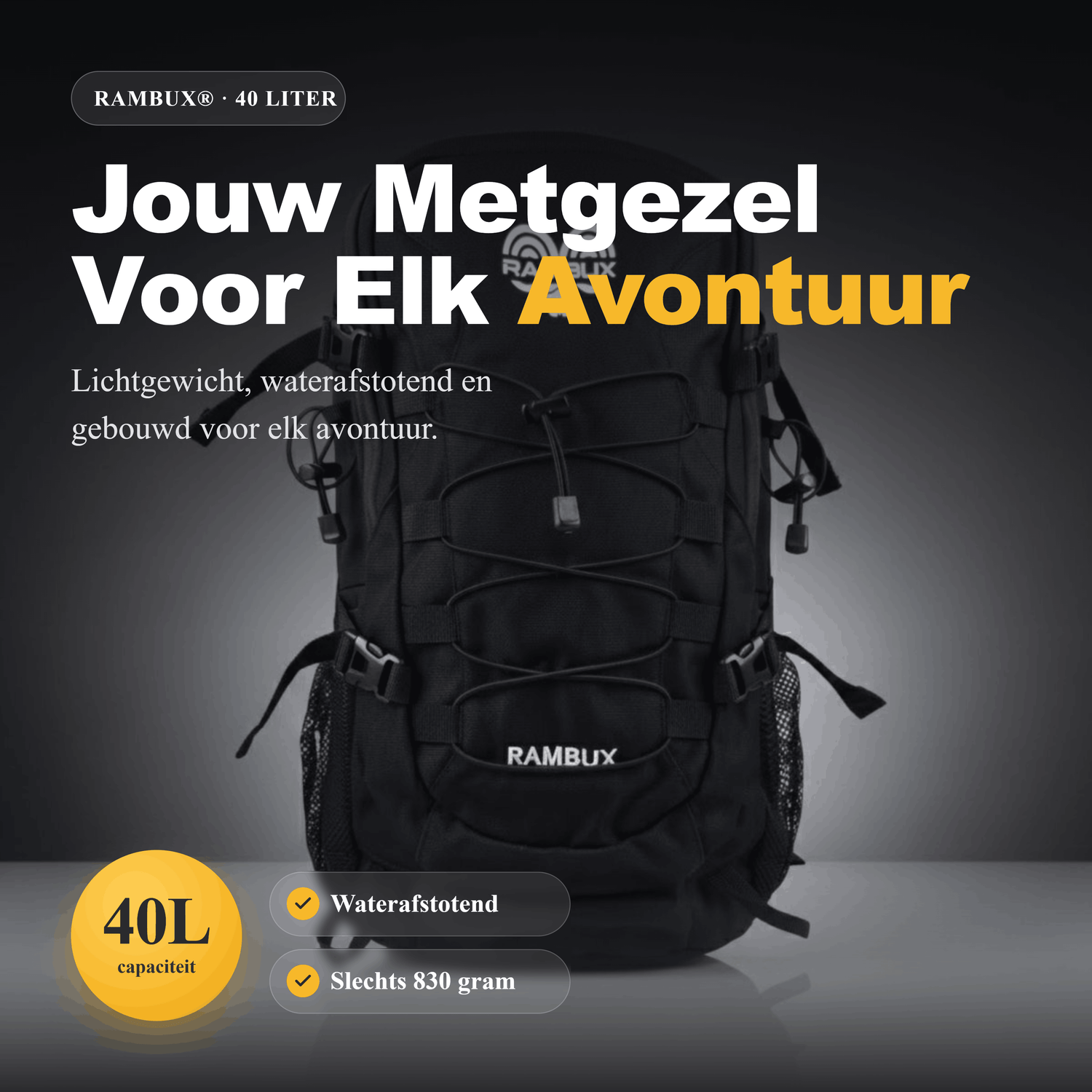 40L Hiking Rugzak Basic