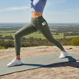 Sportlegging Dames Groen High Waist