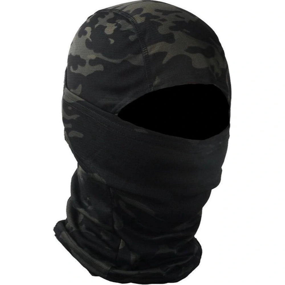 Balaclava Helm Muts Bivakmuts Camo Zwart