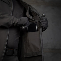 Soft Shell Politie Jack - Zwart M-TAC