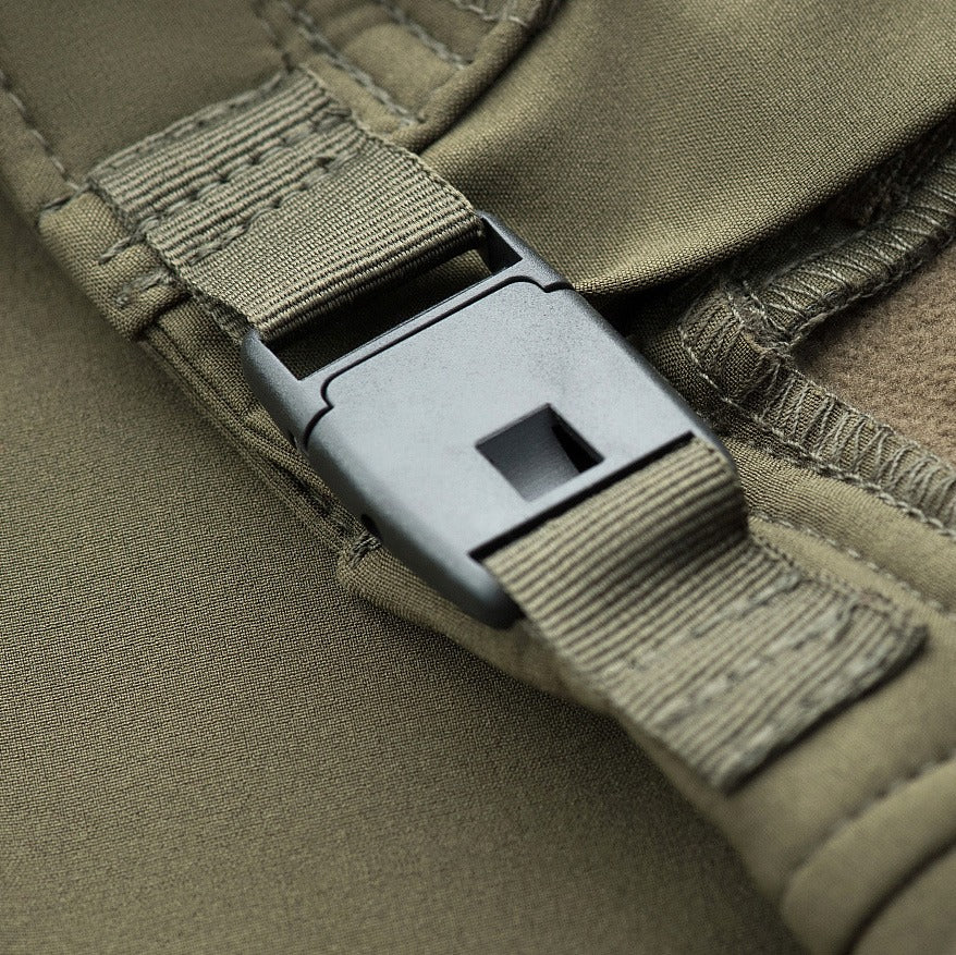 Soft Shell Politie Jack - Olijfgroen M-TAC