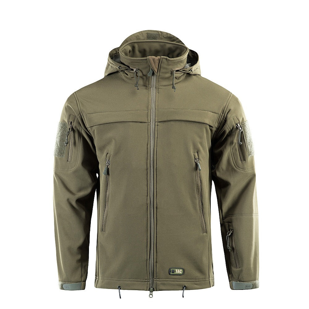 Soft Shell Politie Jack - Olijfgroen M-TAC