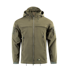 Soft Shell Politie Jack - Olijfgroen M-TAC