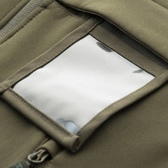Soft Shell Politie Jack - Olijfgroen M-TAC