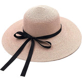 Zonnehoed Dames - Riet - Roze